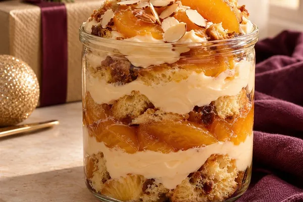 Frasco de durazno y almendra